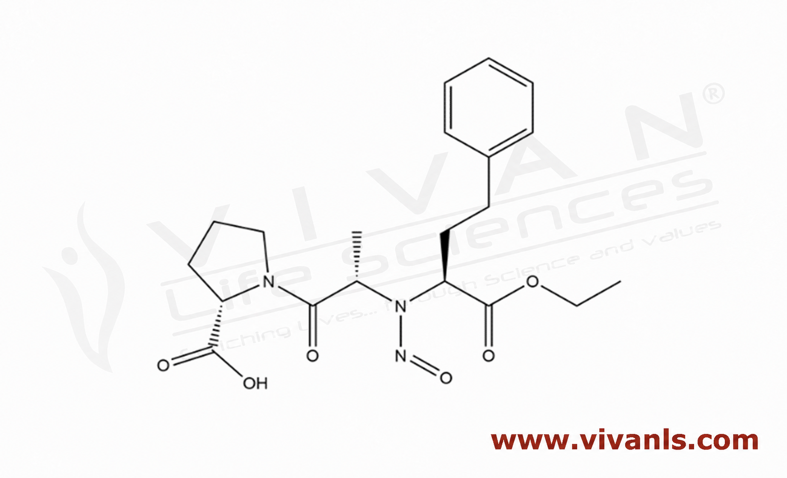 Nitroso Compounds-N-Nitroso Enalapril-1787744893.png